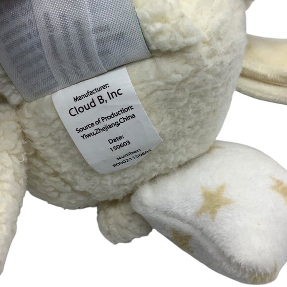Cloud B Sleep Sheep Plush Pull String Baby Soothing Sounds Cream Musical - Picture 5 of 6